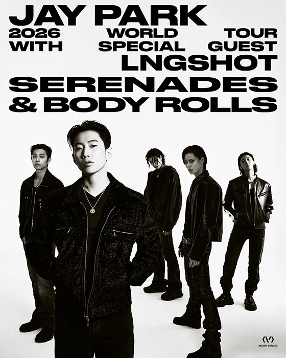 Jay Park concert tour poster 2026